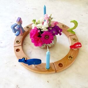 Waldorf Wooden Birthday Ring Bundle